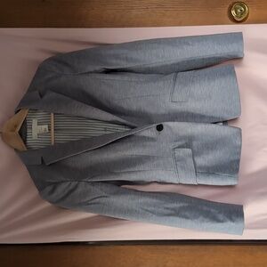 Grey suit jacket